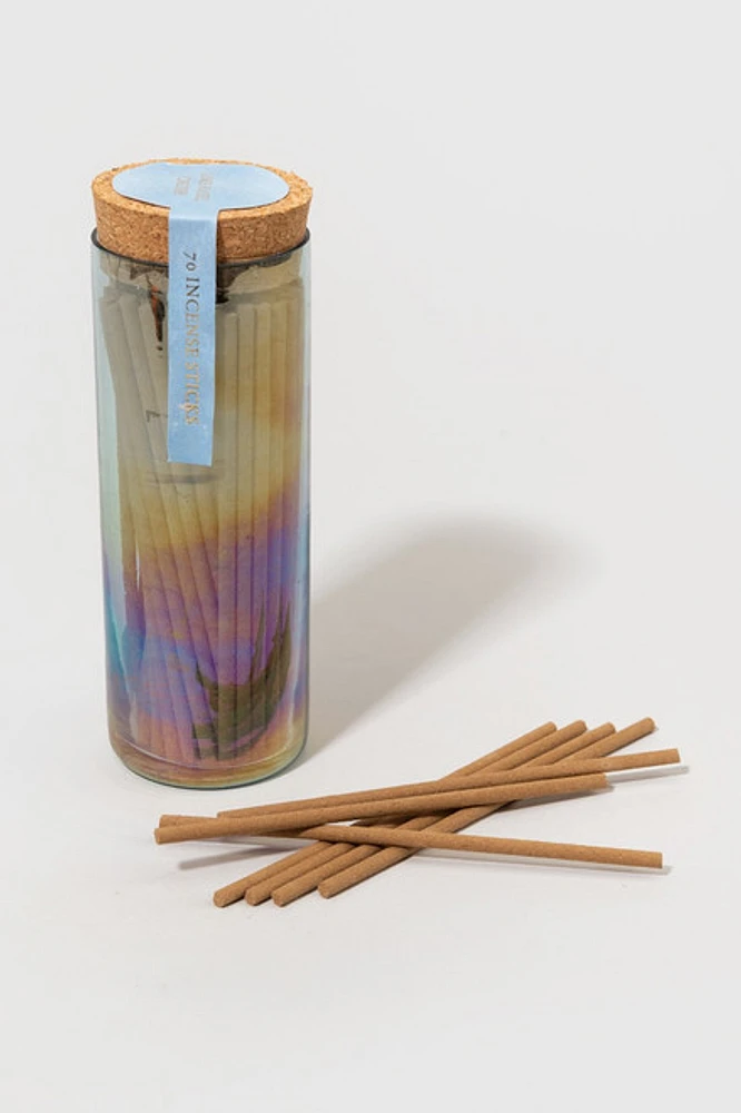 Queen Of The Night Incense Luster Glass Glass Tube