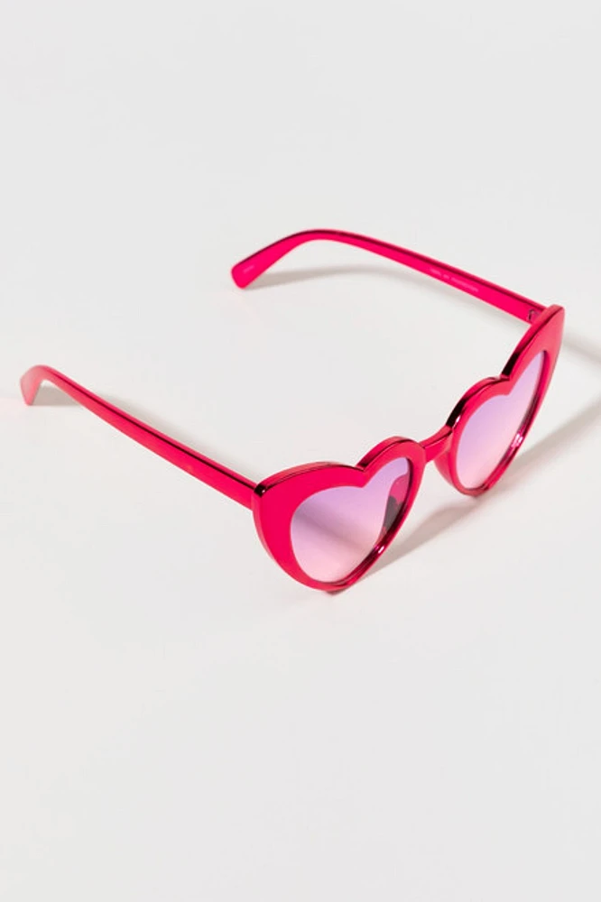 Girl Next Door Heart Sunglasses