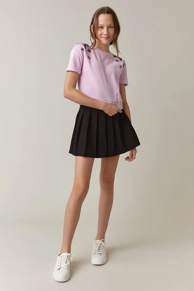 Hello Franki Logo Tennis Skirt for girls