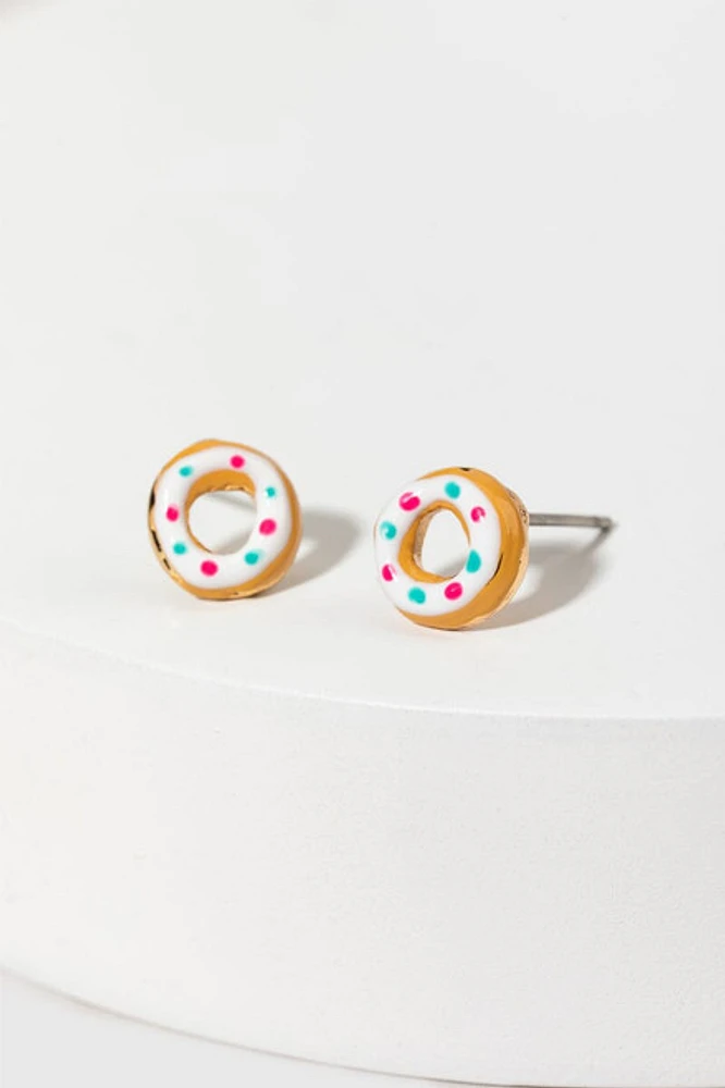 Hello Franki Donut Studs Earrings for girls
