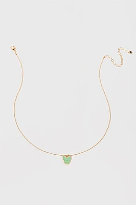 Hello Franki Jade Frenchie Necklace for girls