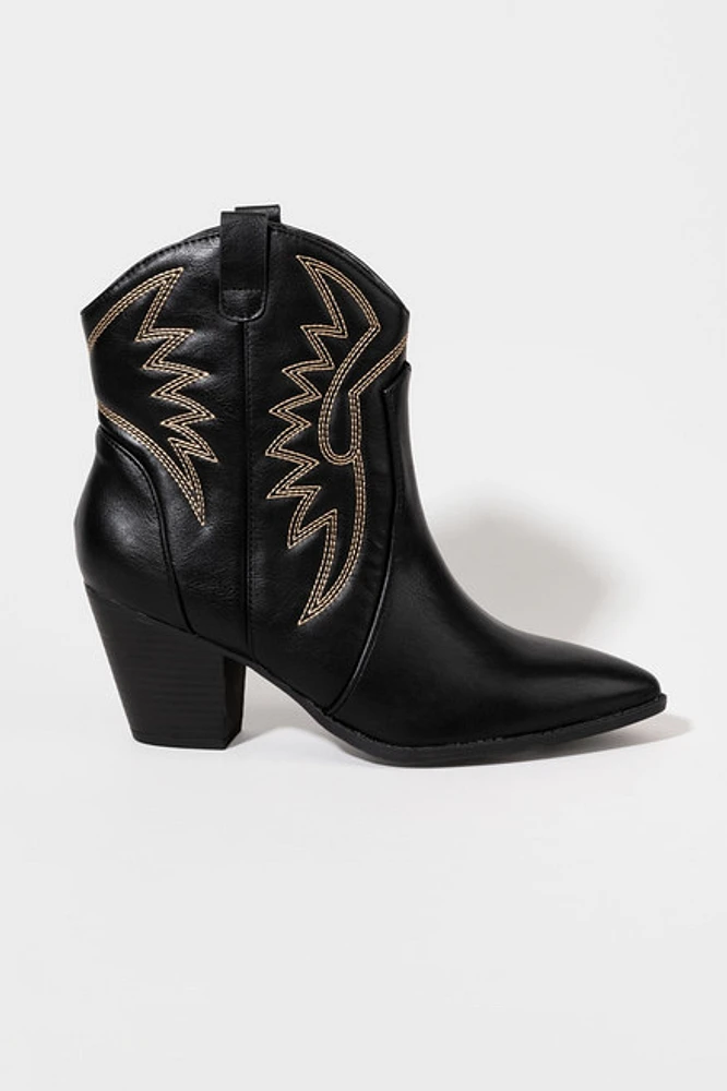 Sienna Stitch Western Boots
