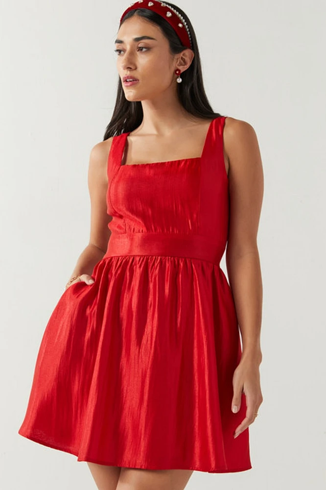 Leone Heart Back Cut Out Dress