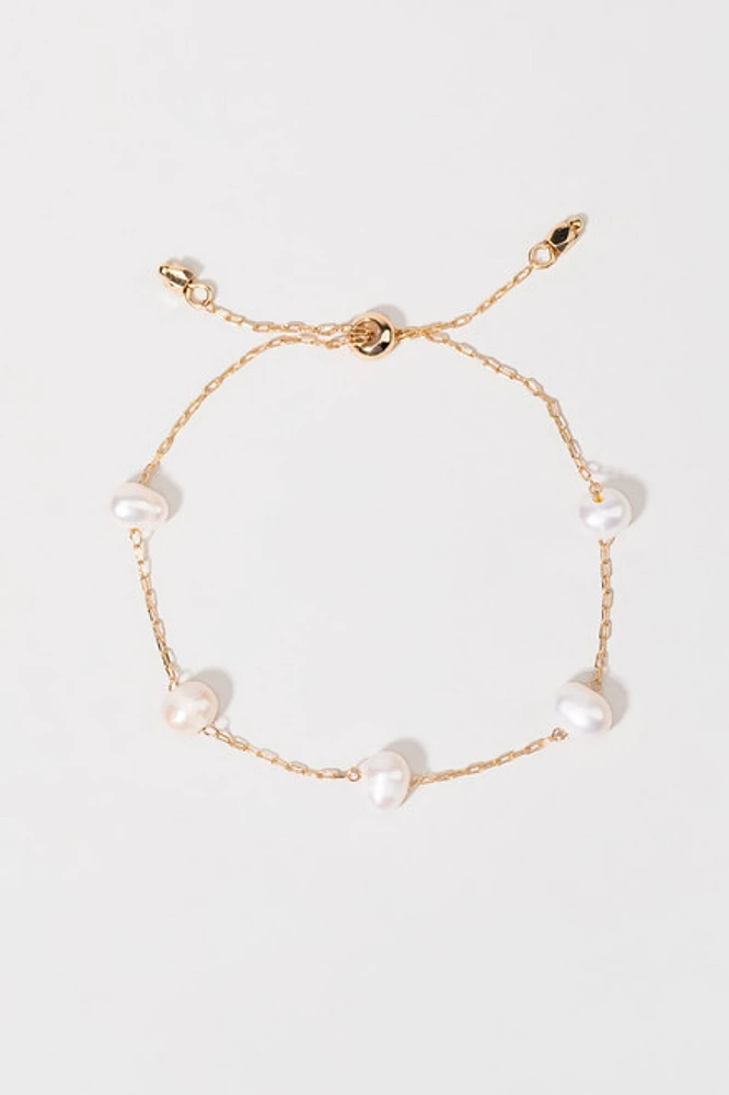 Aline Pearl Station Stand Bracelet