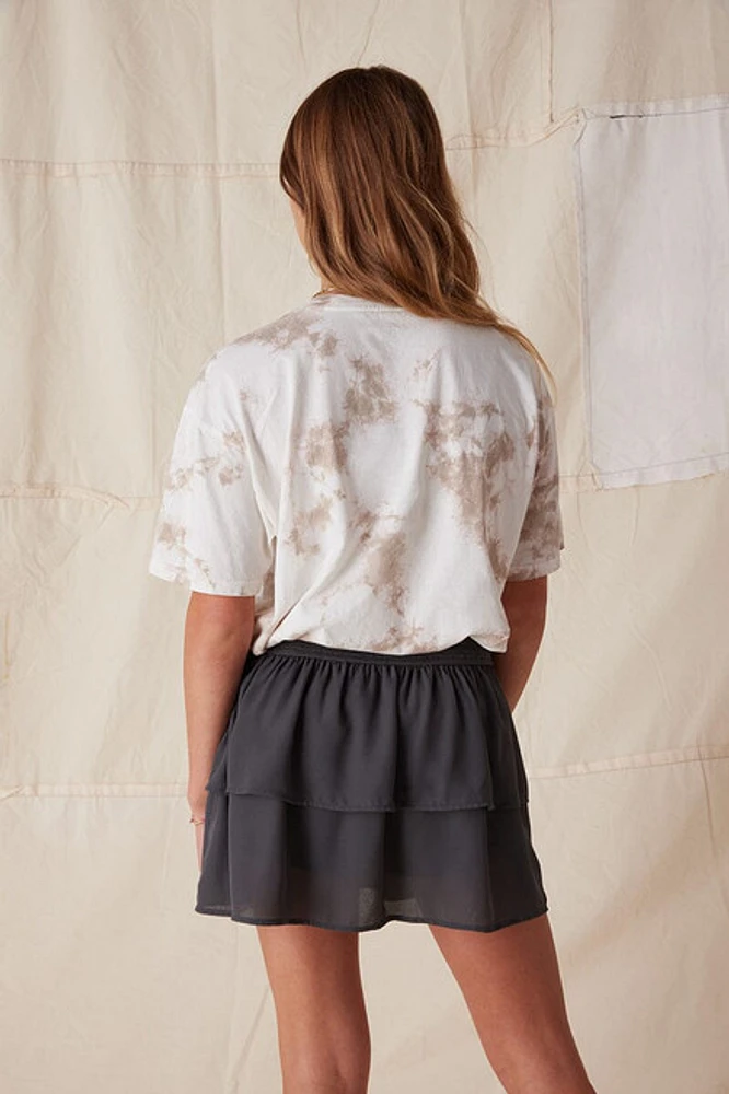 Hello Franki Mira Gauze Ruffle Skort for girls