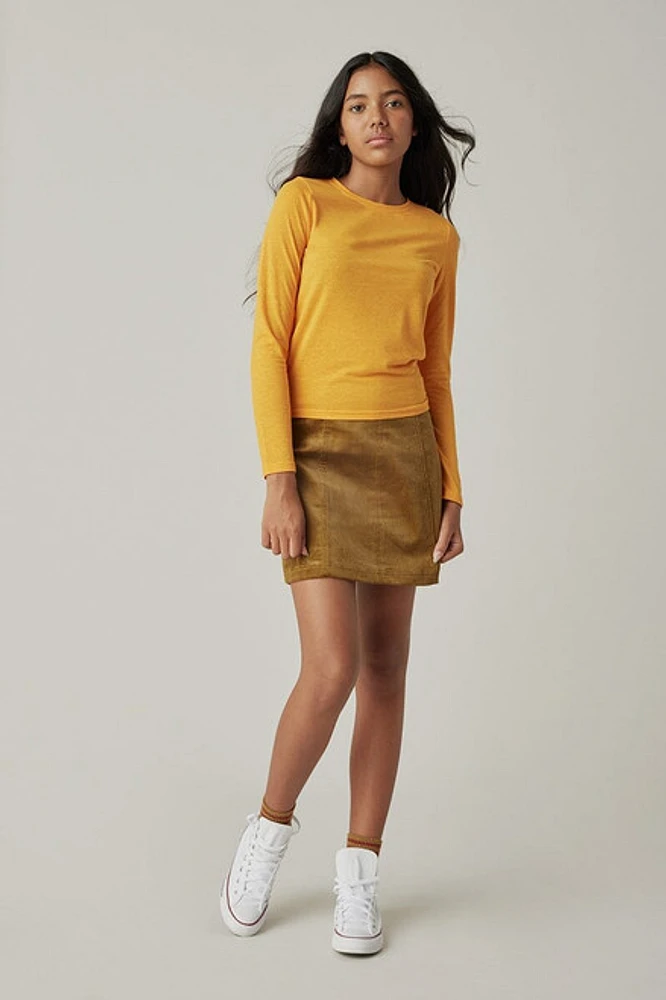 Hello Franki Tissue Knit Tee for girls