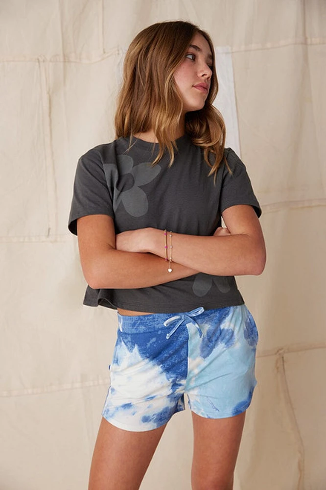 Hello Franki Tie Dye Short for girls