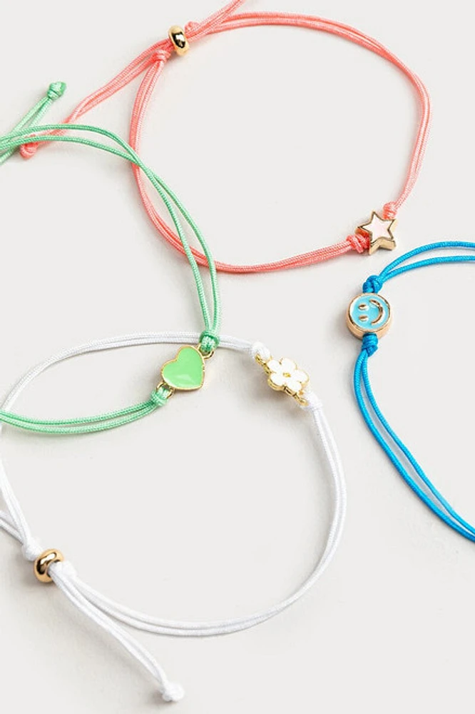Hello Franki 4 Pk Bff Icon Bracelets for girls