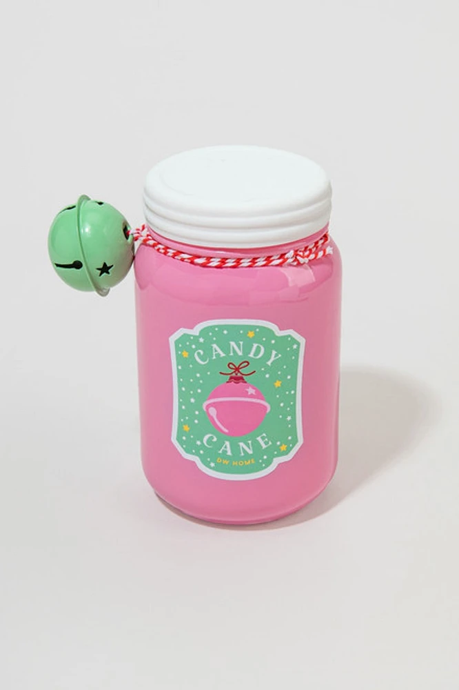 DW Home Jingle Candy Cain 13.5oz Scented Candle Jar