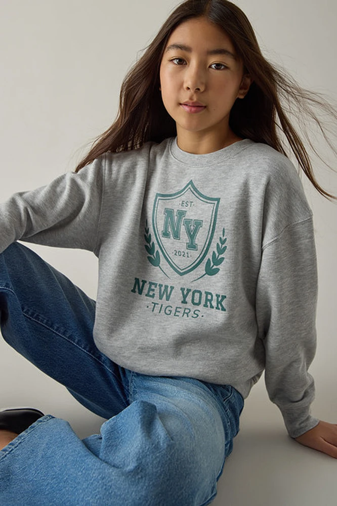 Hello Franki New York Tigers Sweatshirt for girls