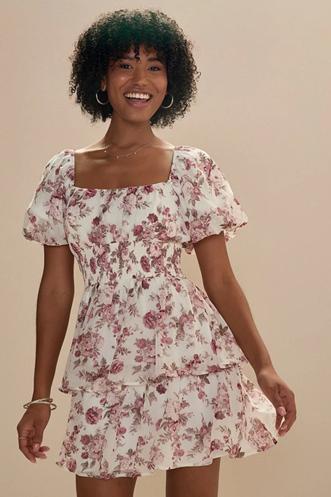 Tess Tiered Mini Dress