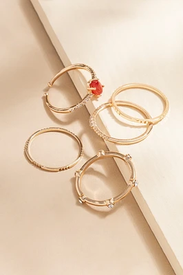Davena Cateye Ring Set