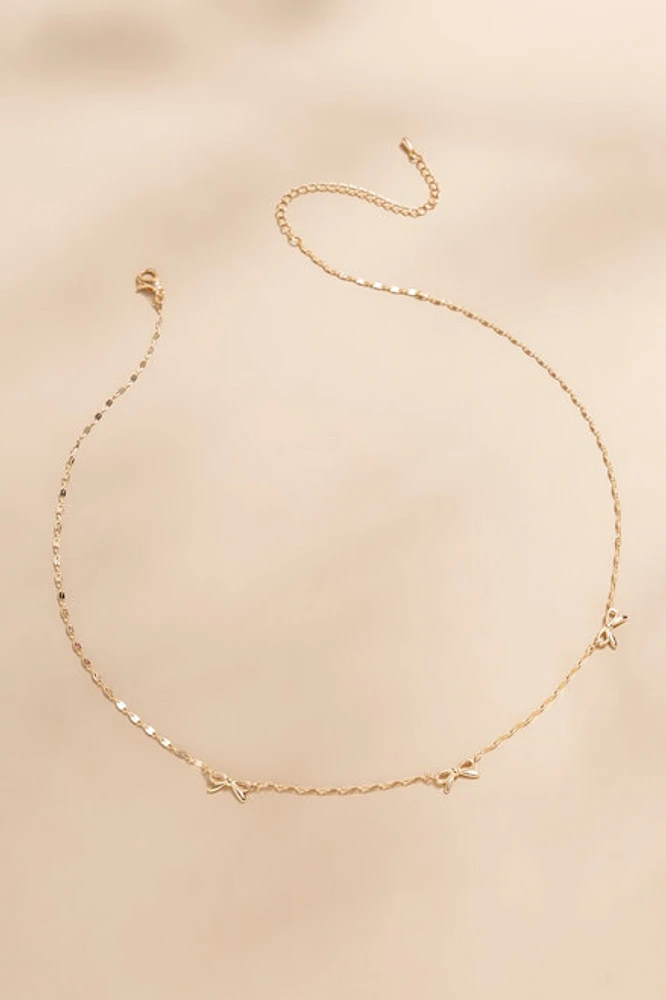Alisha Bow Necklace