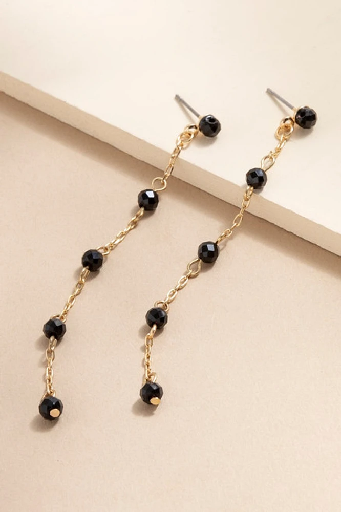 Philipa Linear Glass Earrings