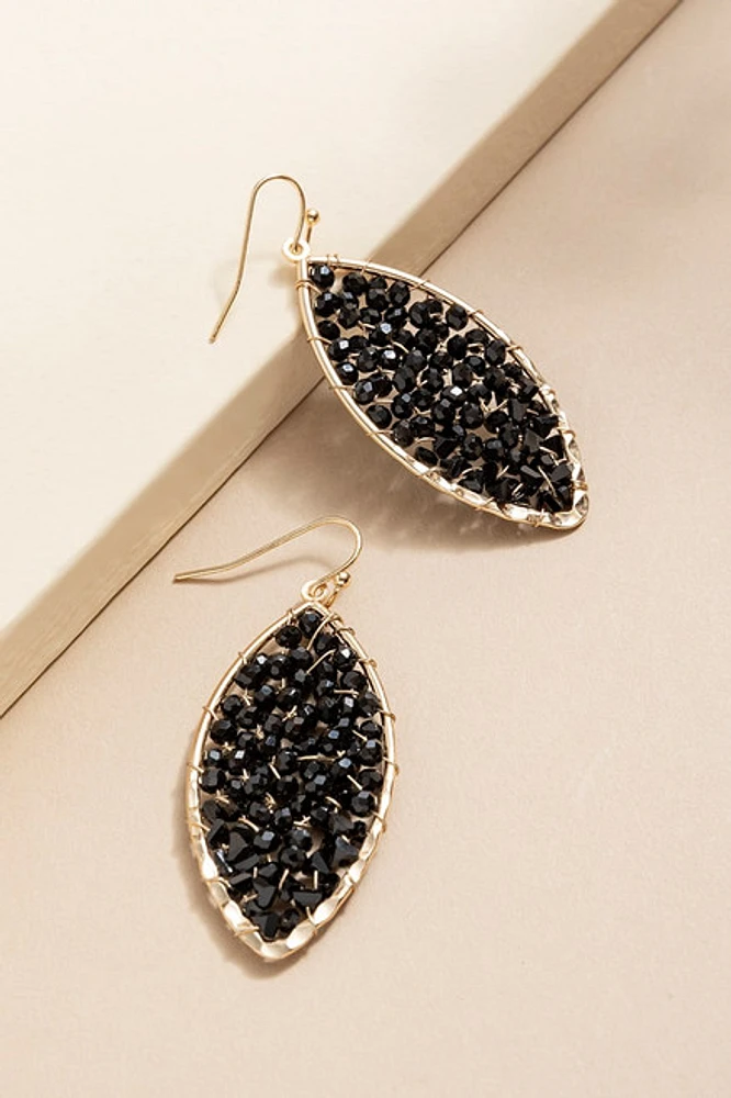 Marilyn Glass Drop Earrings