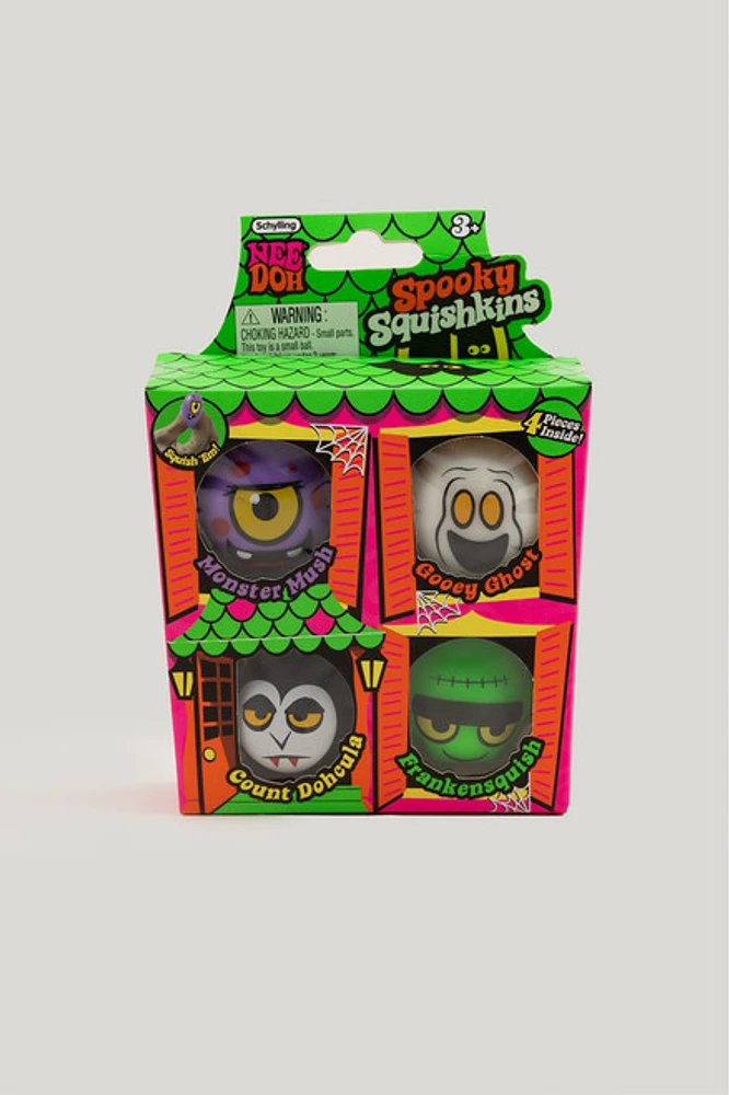Hello Franki Schyllinh NeeDoh Squishkins Haunted House Fidget Toy