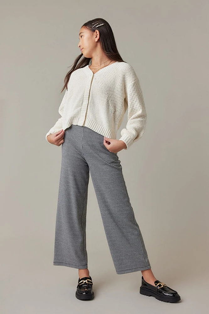 Hello Franki Houndstooth Pull On Pant for girls