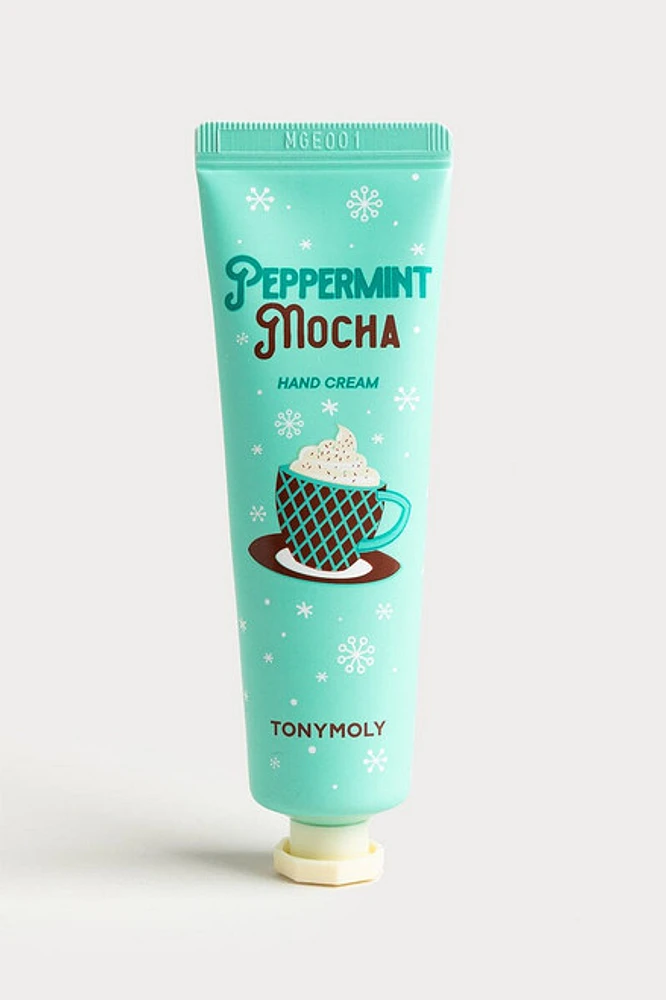 Hello Franki Tony Moly Peppermint Mocha Hand Cream for girls