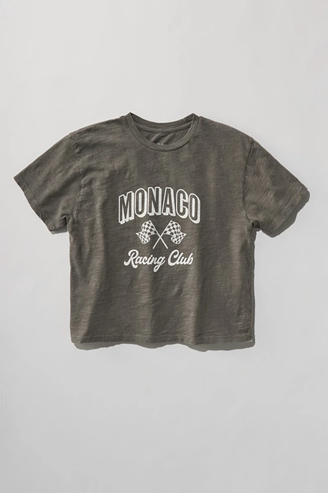 Hello Franki Monaco Racing Club Graphic Tee for girls