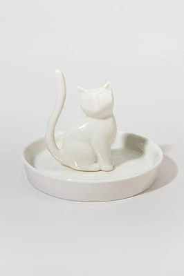 Joan Ceramic Cat Tail Jewelry Holder