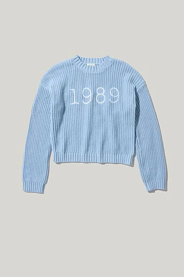 Hello Franki 1989 Pullover Sweater for girls