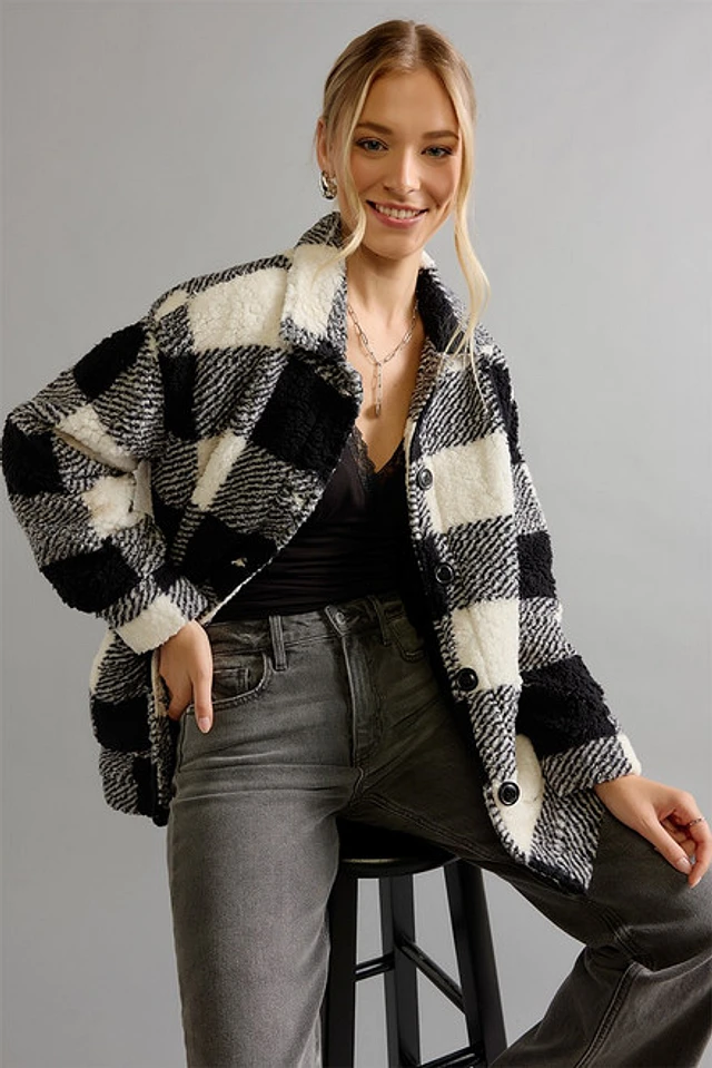 Buffalo Plaid Wubby Jacket Thread Supply Jackets Coats Thread