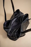 Audrey Slouchy Faux Leather Handbag