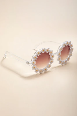 Sarah Round Daisy Sunglasses
