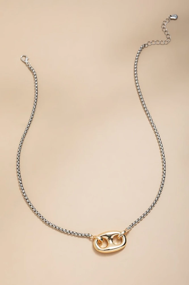 Maya Pop Tab Pendant Necklace
