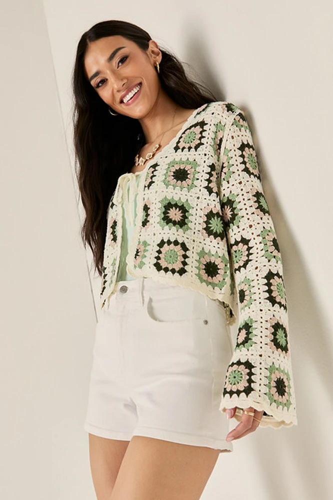Lisa Crochet Cardigan