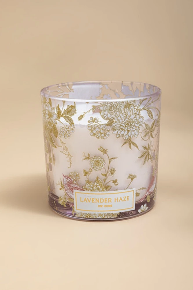 DW Home Secret Garden Lavender Haze 12oz Candle Jar