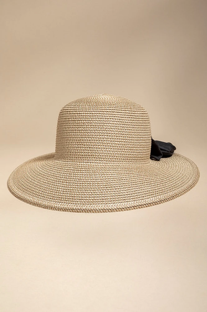 Nadia Pony Bucket Box Straw Hat