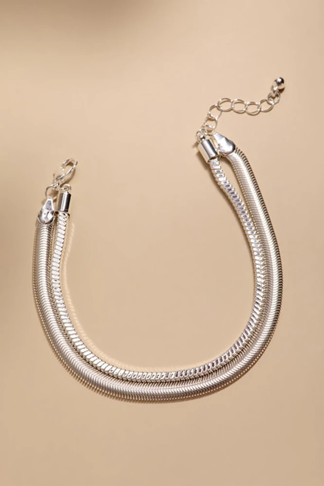 Wendy Layered Snake Chain Bracelet