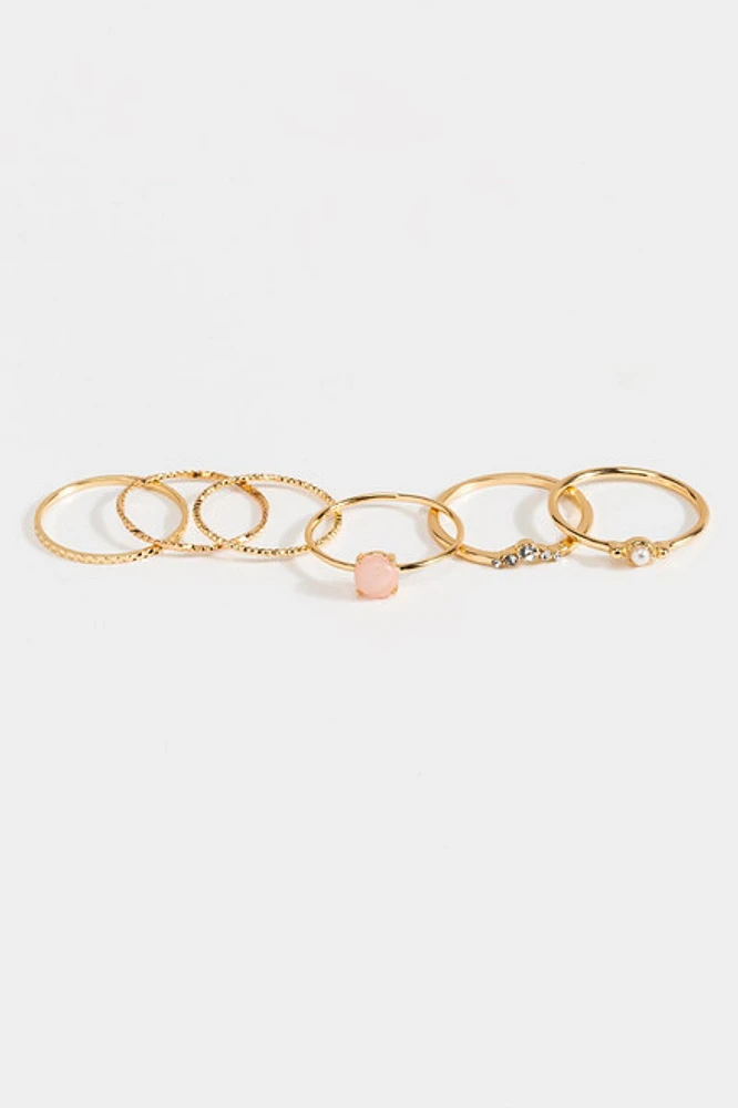 Malaysia Textured Ring Set