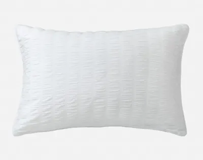 Kailua Pillow Sham, White,