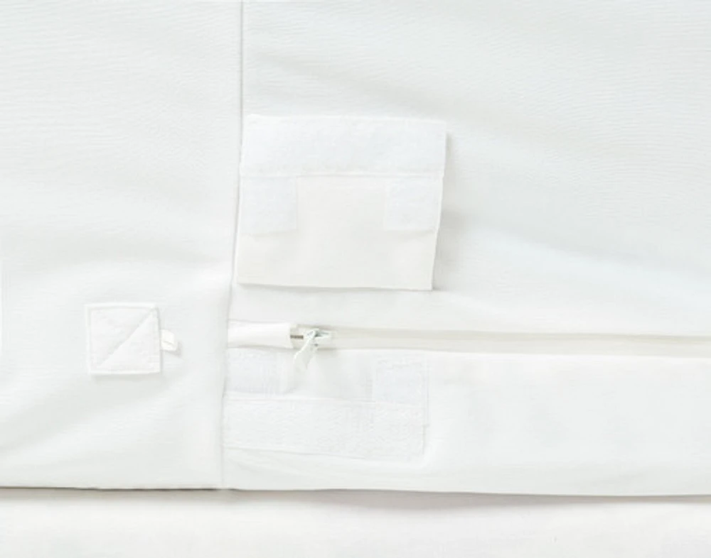 Sleep Shield Anti Bed Bug Mattress Encasement, White,