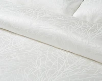 Blanchard Duvet Cover, Cotton, Scenic, White,