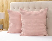 Waffle Cotton Euro Sham
