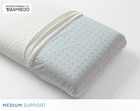 Cool Touch Memory Foam Pillow, White