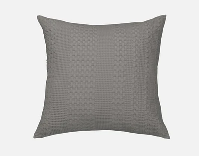 Waffle Cotton Euro Sham