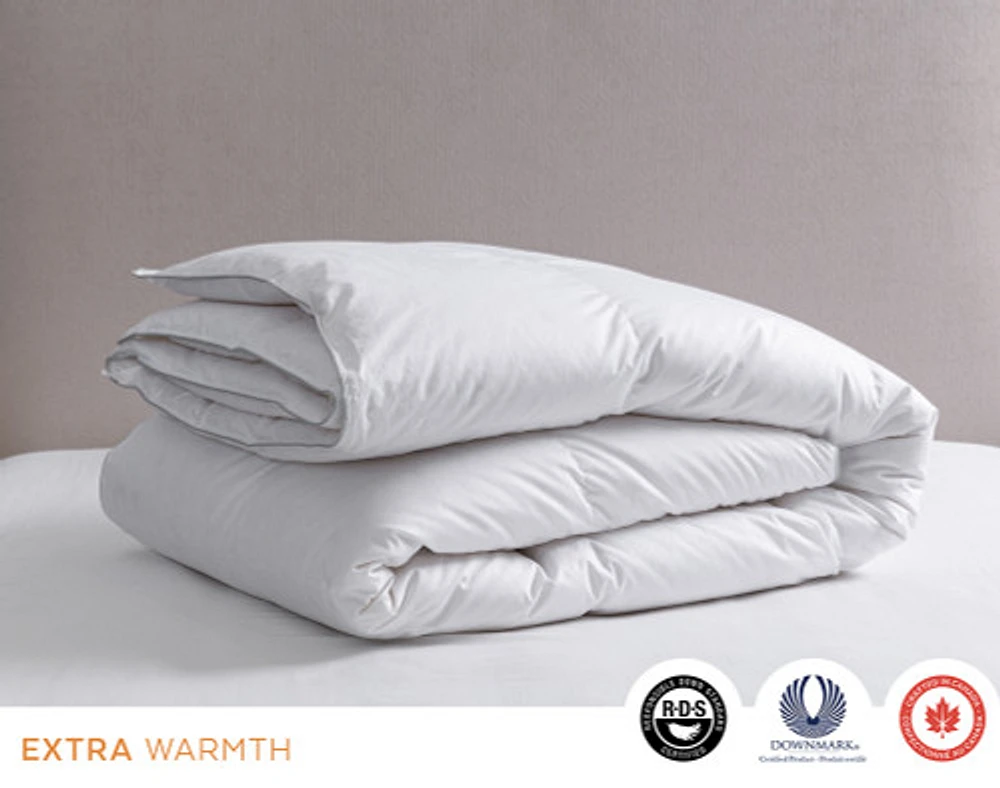 Imperial Hungarian White Goose Down Duvet, Crafted