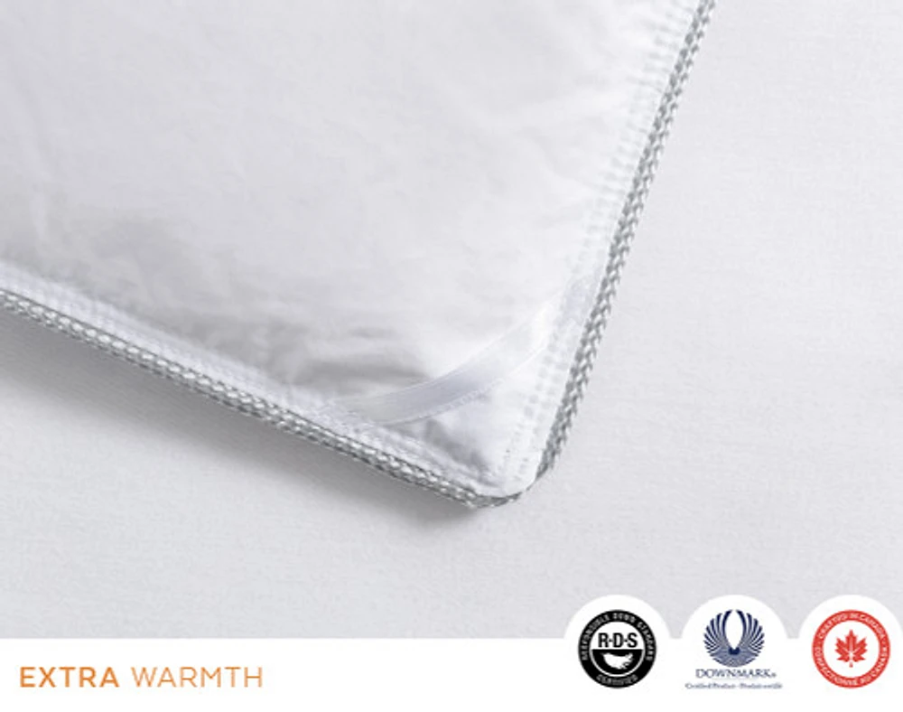 Imperial Hungarian White Goose Down Duvet, Crafted