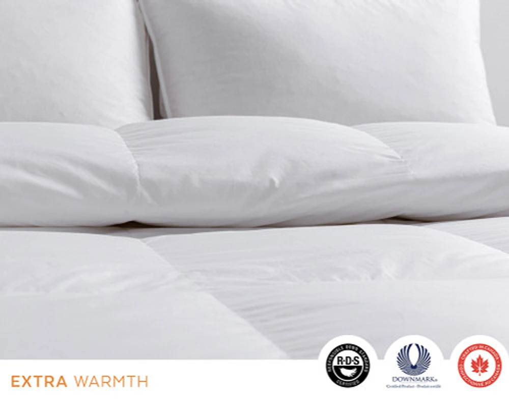 Imperial Hungarian White Goose Down Duvet, Crafted