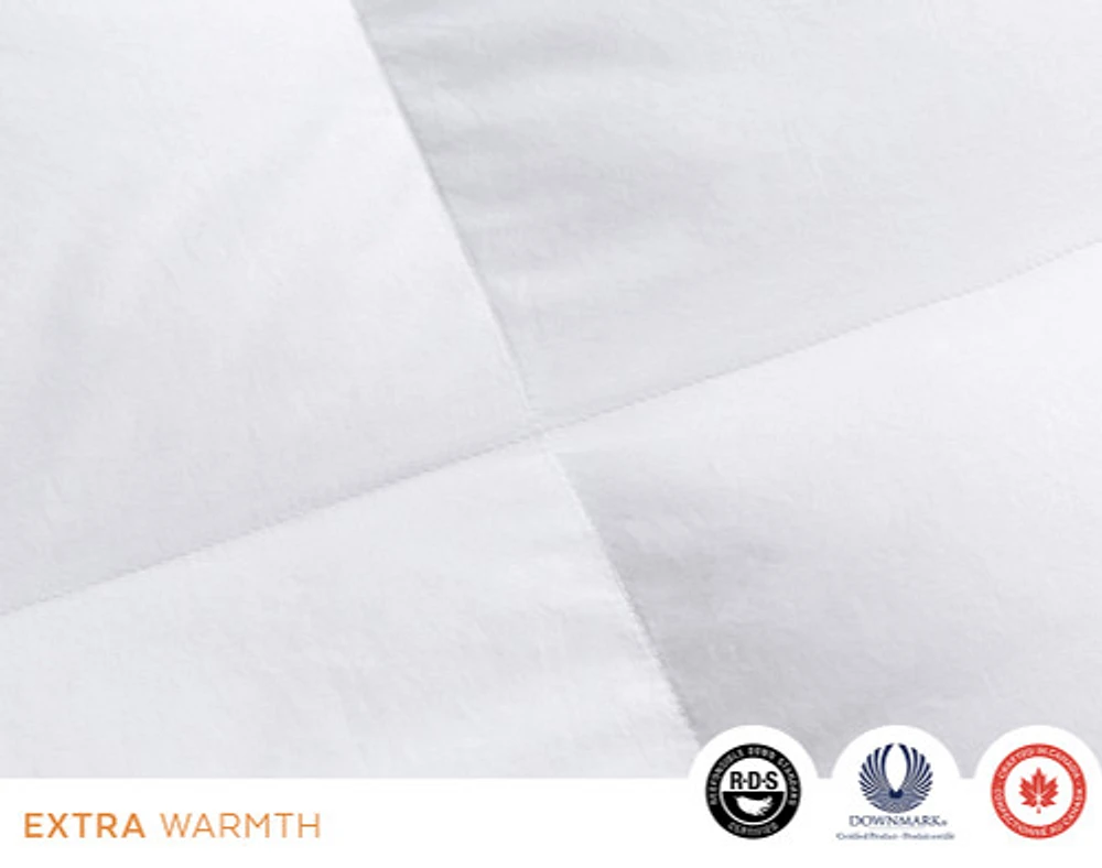 Imperial Hungarian White Goose Down Duvet, Crafted