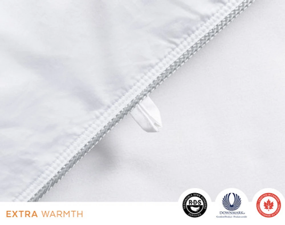 Imperial Hungarian White Goose Down Duvet, Crafted