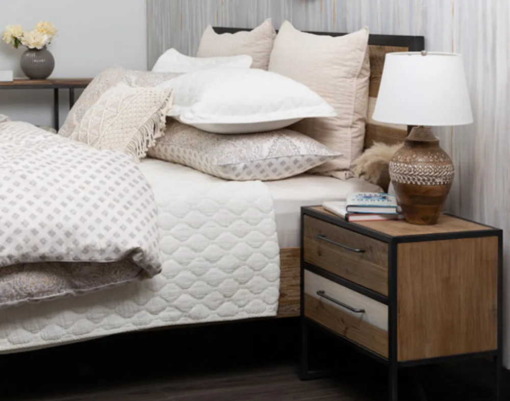 Metro Havana Nightstand, White