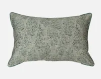 Thistledown Pillow Sham, Botanical, Green,