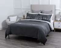 Plateau Duvet Cover, TENCEL Lyocell, Scenic, Grey,