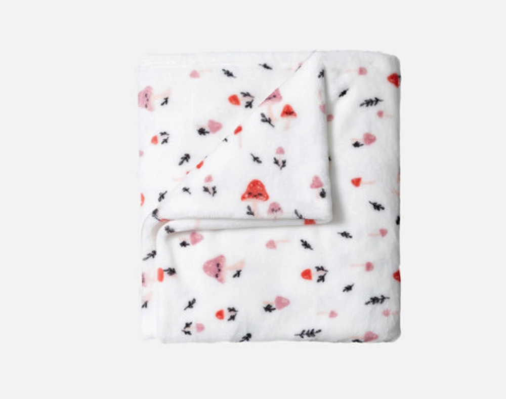 Kids' Fleece Velveteen Throw
