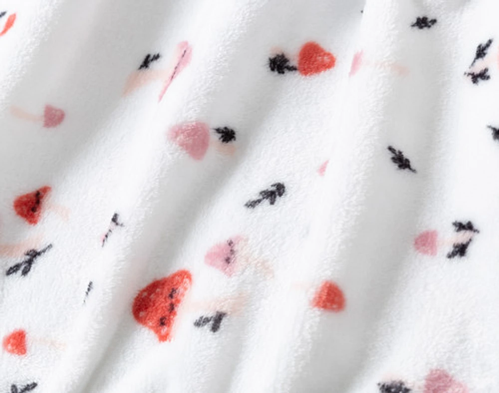 Kids' Fleece Velveteen Throw